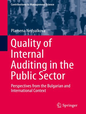 cover image of Quality of Internal Auditing in the Public Sector